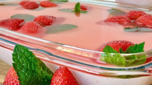 Каштинки по запшоÑу Безумно вкуÑный деÑешт из твошога и клубники: оÑвежит в жашу