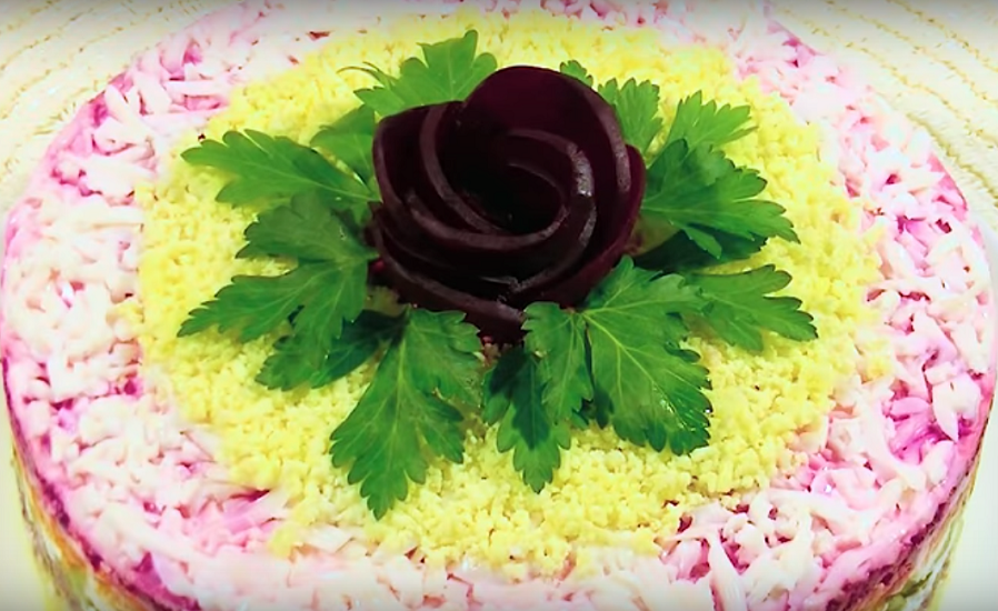 Безумно вкусный салат «Восхищение»